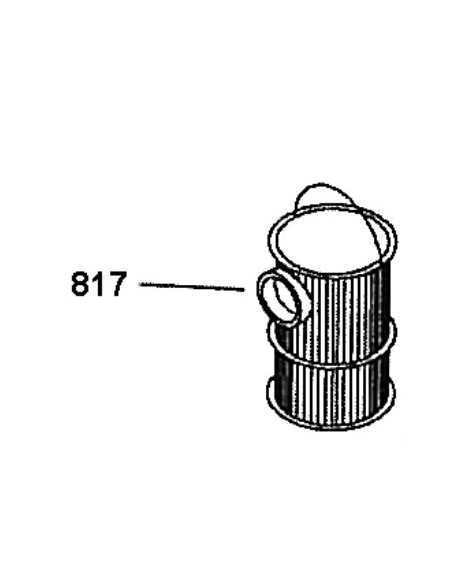 Cesto prefiltro HASA Petunia 817