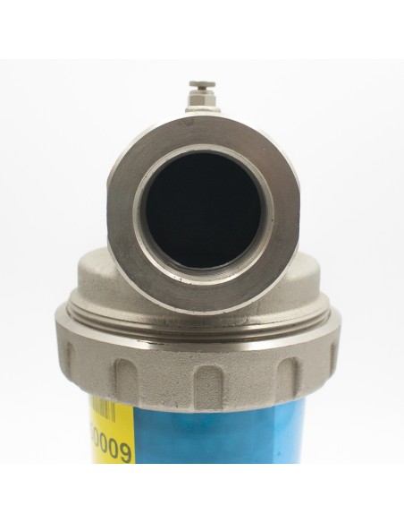 Portacartuchos inox INSOL c/filtro malla lavable 11/2"