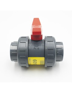 Valvula bola PVC-U H-H   40mm PN16 CH Export 1110040...