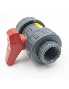 Valvula bola PVC-U rosca H-H    3/4" PN10 CH Export...
