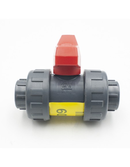 Valvula bola PVC-U rosca H-H    1/2" PN10 CH Export 1120020 (presion)