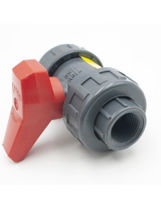 Valvula bola PVC-U rosca H-H    1/2" PN10 CH Export...