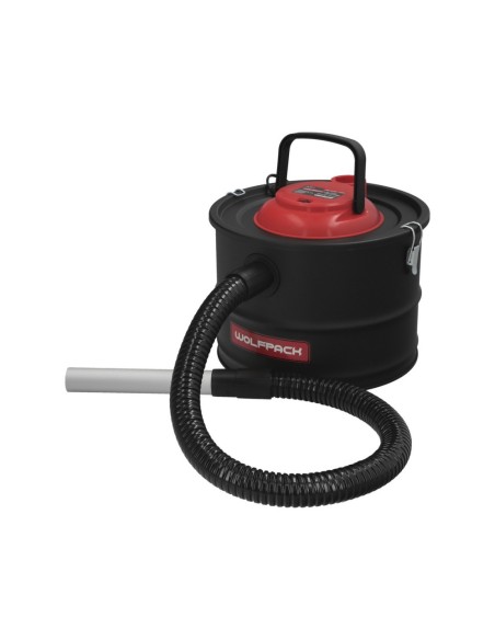 Aspirador cenizas 1200W WOLFPACK mod. 51206 15lt 07010550