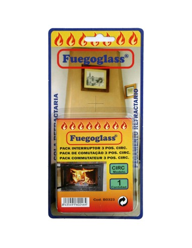 Interruptor chimenea FUEGOGLASS 3 posiciones...