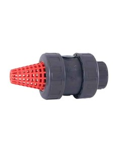 Valvula PVC-U antiretorno muelle y con filtro CEPEX de...