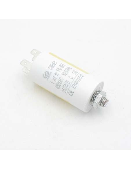 Condensador arranque motor   1mf    450v especial quemador MOT15003