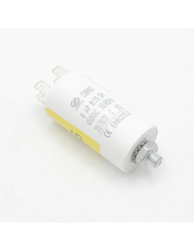 Condensador arranque motor   6mf    450v...