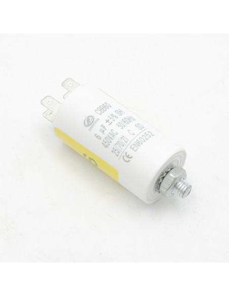 Condensador arranque motor   6mf    450v especial quemador MOT15016