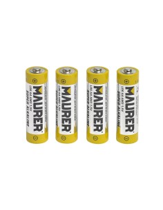 Pila AA 1.5v LR06 MAURER kit 4 pilas 19040115 2