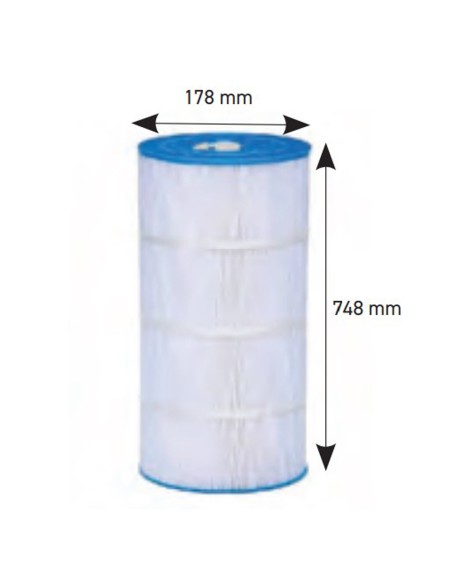 Cartucho filtro piscina HAYWARD StarClear  I  p/C750    CX750RE