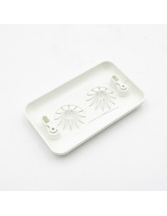 Embellecedor radiador floron monotubo mod. blanco 2