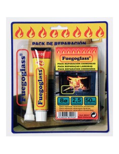 Kit reparacion estufas/chimeneas FUEGOGLASS tubo...
