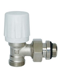 Valvula radiador bitubo PINTOSSI+C escuadra 1/2"... 2
