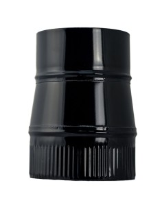 Reduccion chimenea EXOJO Exoleña simple vitrificado negro...