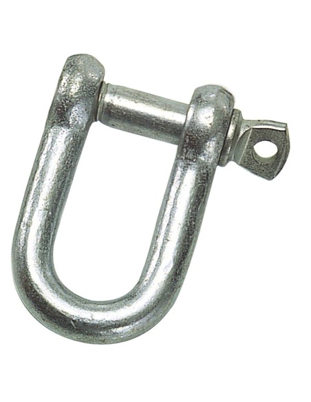 Grillete Recto Galvanizado 5 mm. 3/16" Uso Domestico