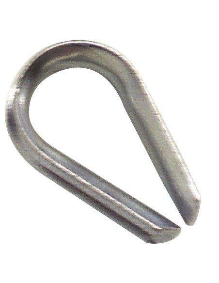 Guardacabos Zincado Para Cable  3 mm.