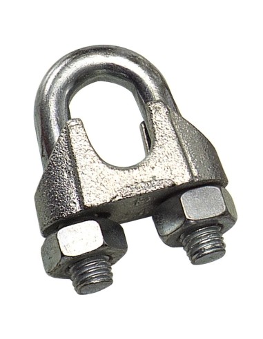 Sujetacables Galvanizado 10 mm. 3/8" Uso Domestico