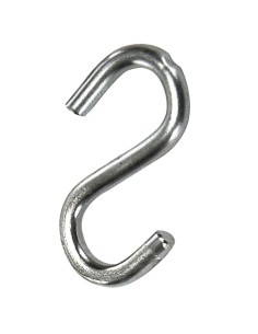 Gancho hierro zincado WOLFPACK   80mm S  uso domestico...