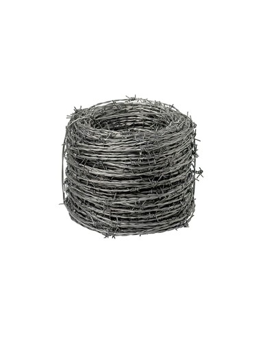 Alambre Espino Galvanizado 100 Metros 4/12