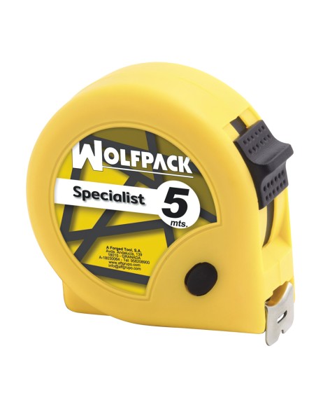 Flexometro Speciallist Con Freno 5 Metros / 19 mm.
