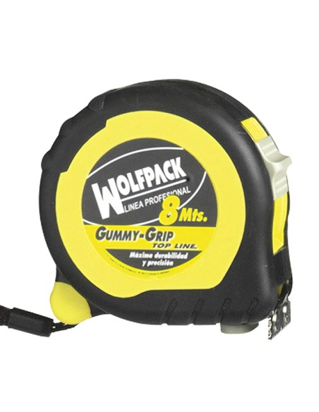 Flexometro Magnetico Grip Topline Con Freno 8 metros / 25 mm.