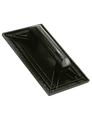Talocha Plástico   34x22 Cm Mango Redondo Negra Nº 2
