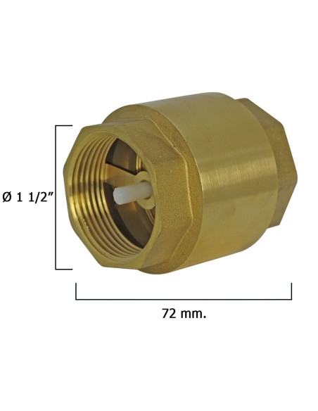 Valvula Retencion                  1 1/2"