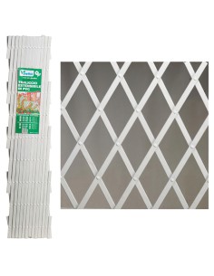 Celosia Pvc Blanca Extensible 2x1 metros.