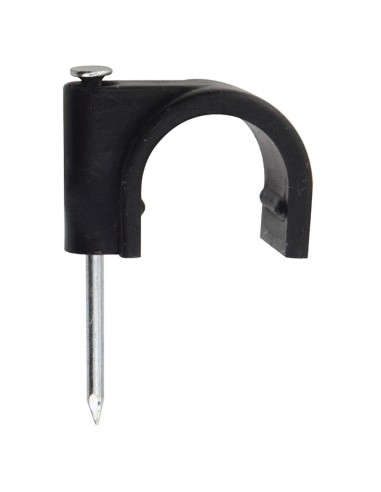 Goteo Grapa Clavo Montaje Tubo 1/2" (Blister  6 Piezas )
