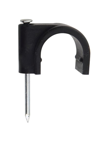 Grapa microtubo SATURNIA clavo para montaje tubo 1/2" (blister 6und) 08170240