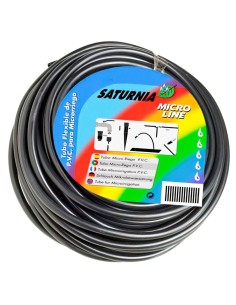 Microtuberia riego goteo SATURNIA pvc rollo 15mt 08170440