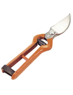 Tijeras Podar Forjada Curva   1 Mano  21 cm.