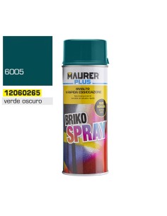 Spray Pintura Verde Oscuro Musgo 400 ml.