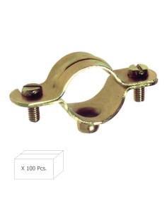 Abrazadera Metalica M-6   30 mm. (Caja 100 piezas)