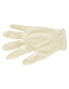 Guantes Desechables Latex Talla 9 XL  Caja 100 Unidades