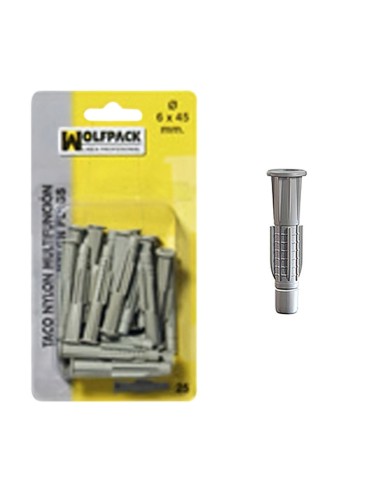 Taco Multiaccion MU 10x60 mm. (10 Piezas)