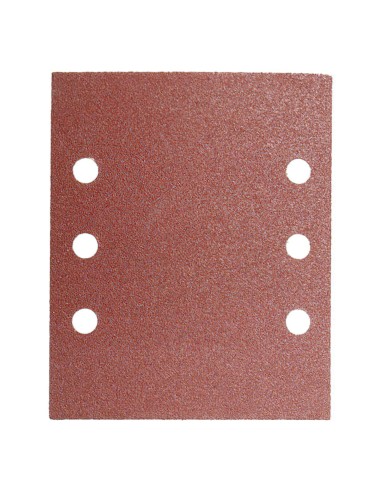 Lija Recambio Con Velcro 114x140 mm. Con Agujeros Grano  120 (10 Piezas)