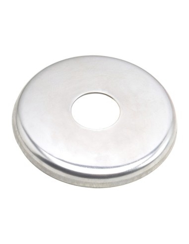 Embellecedor Escudo Abombado Acero 3/8"