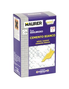 Edil Cemento Blanco Maurer (Caja 5 kg.)