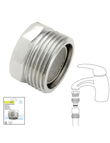 Atomizador  Adaptador Saturnia Hembra M22 x 3/4"