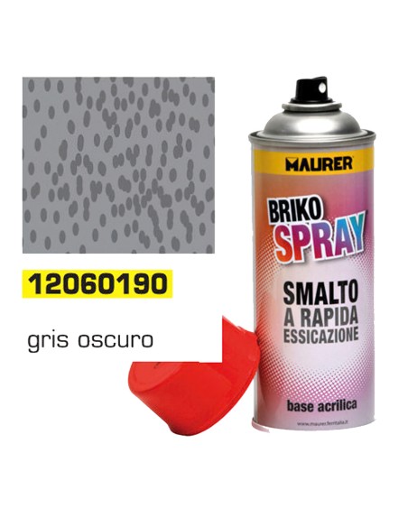 Spray Pintura Gris Forja Oscuro 400 ml.