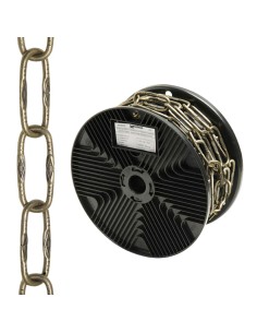 Cadena Decorativa Grabada Cuero 4,0x46 mm. Rollo 20 metros