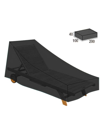 Funda cubre tumbonas PAPILLON 40x100x200cm 08327010