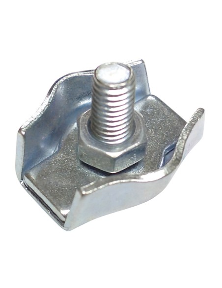 Sujetacables Plano Simple   5 mm. (Bolsa 100 unidades)