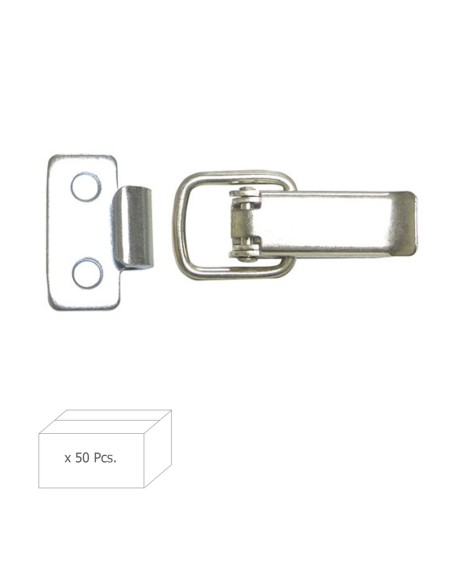 Cierre Caja Con Enganche Plano   80 mm. (Caja 50 unidades)