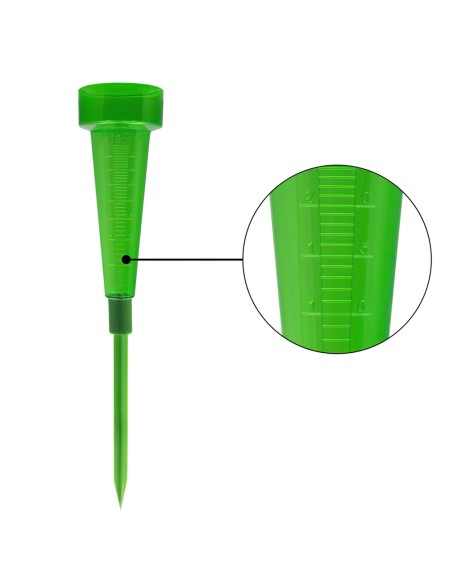 Pluviometro ORYX plastico verde 35lt 08011000