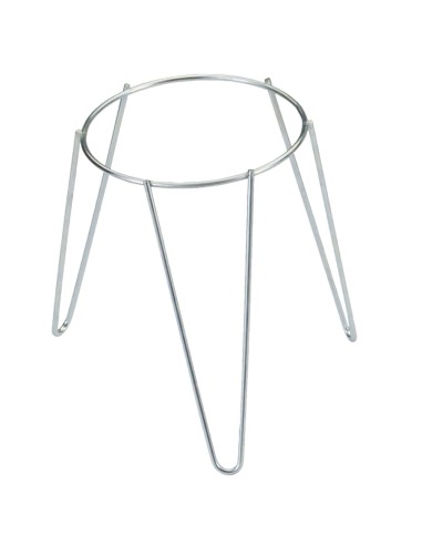 Soporte Maceta Pie Zincado 22 cms