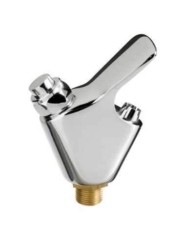 Grifo fuente agua SATURNIA vertical cromado...