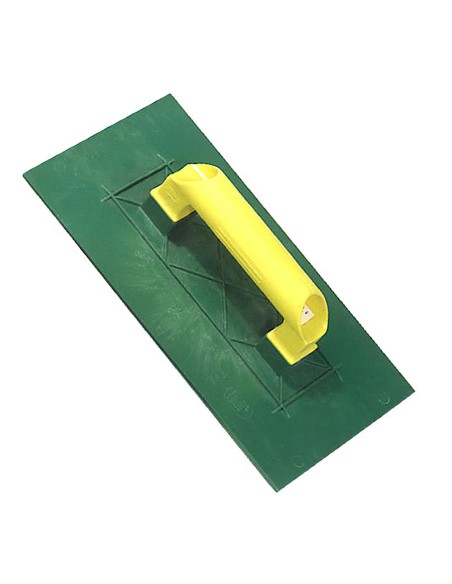 Talocha plástico Lisa 275x155 mm.amarilla