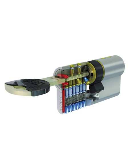 Cilindro Tesa Seguridad Tx85 /70/ Latonado